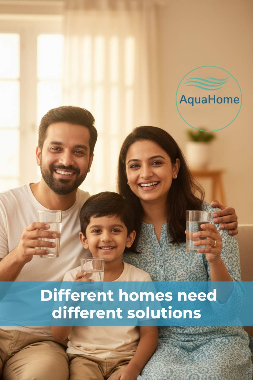 Different homes need different solutions
